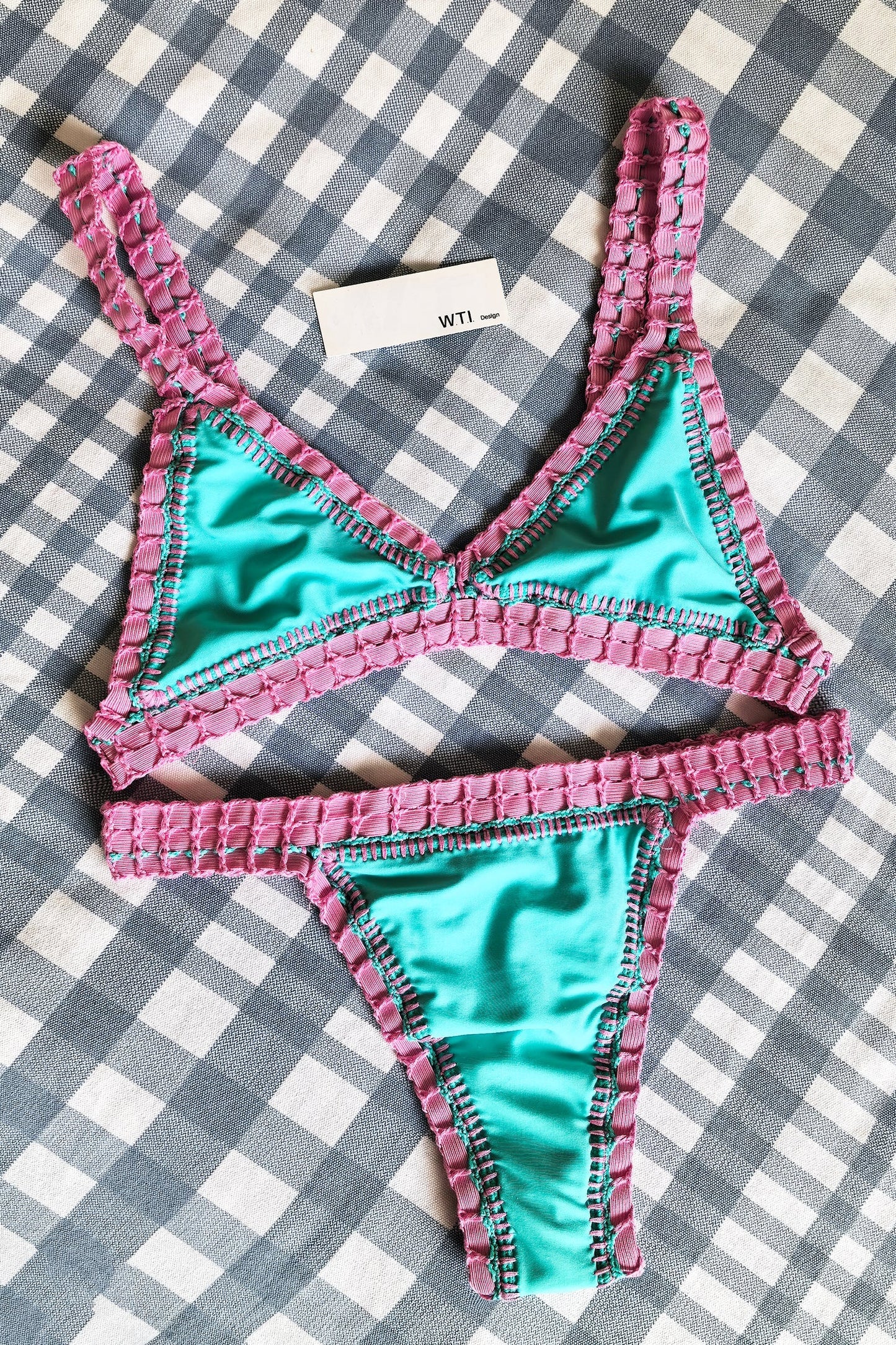 Reversible Neo Crochet Bikini Set