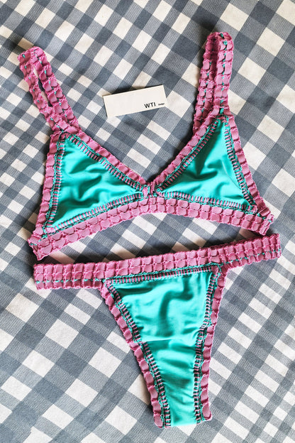 Reversible Neo Crochet Bikini Set