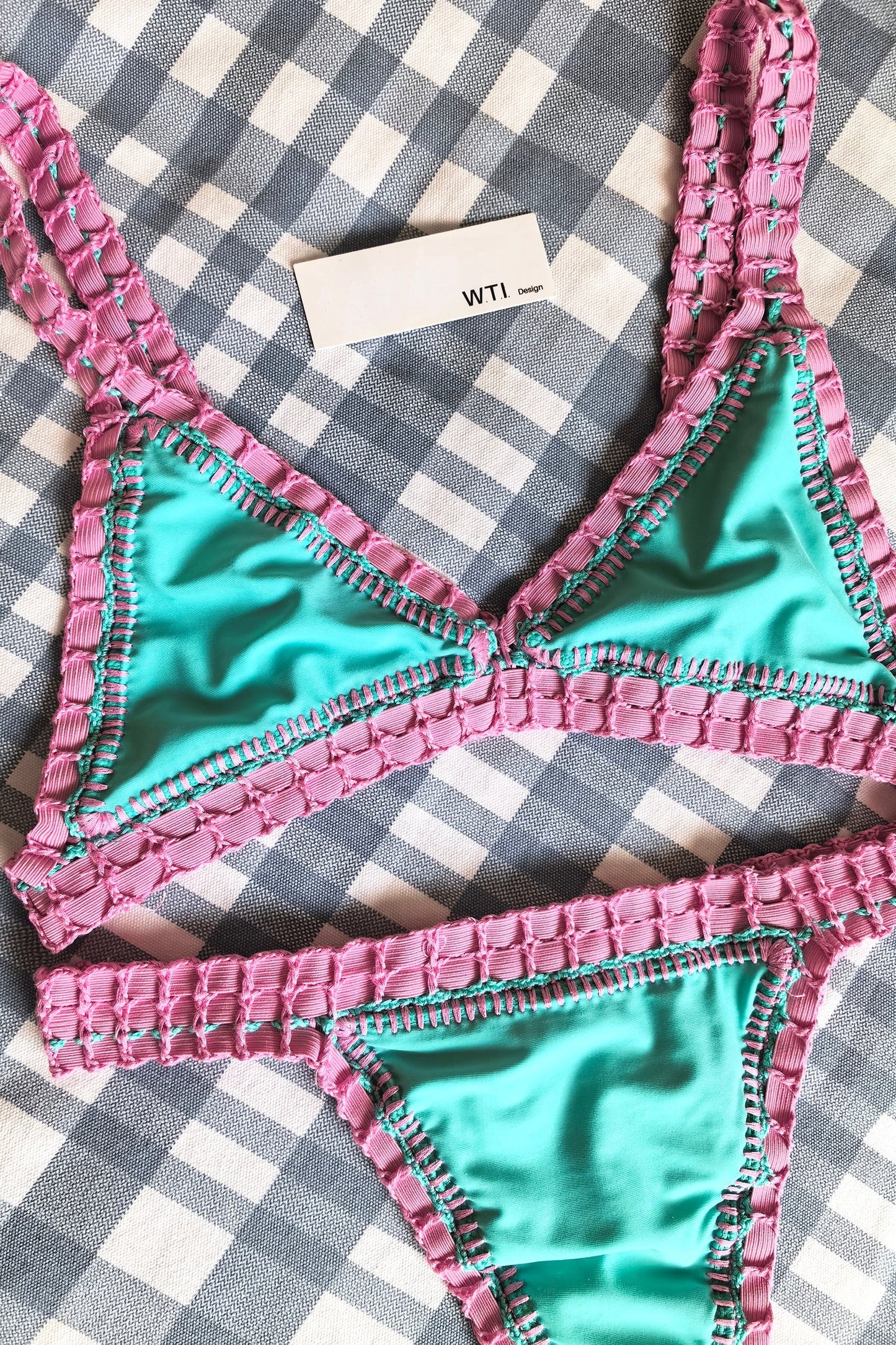 Reversible Neo Crochet Bikini Set