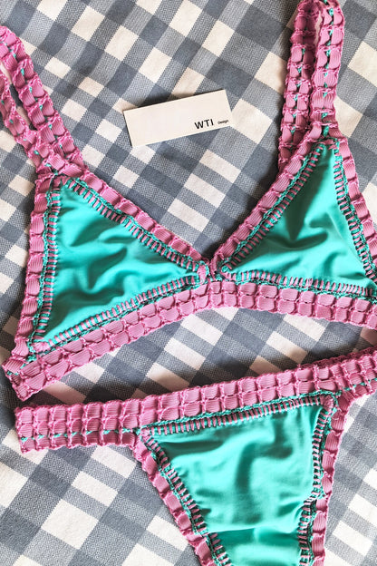 Reversible Neo Crochet Bikini Set
