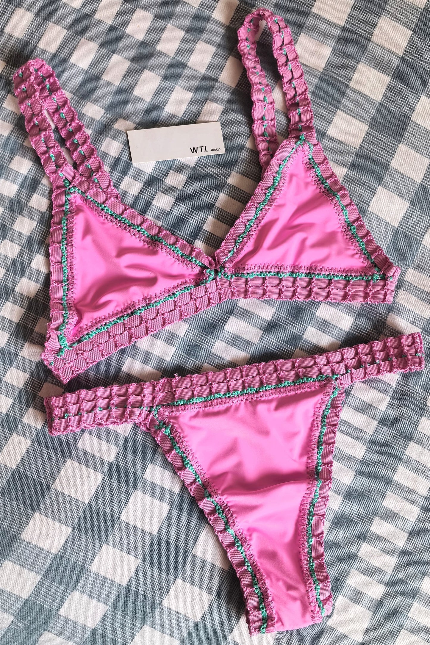 Reversible Neo Crochet Bikini Set