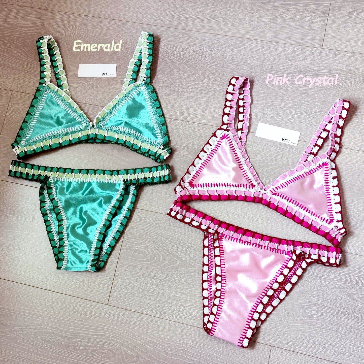 Reversible Neo Crochet Bikini Set
