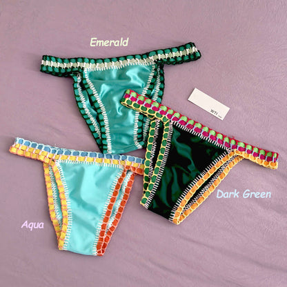 Reversible Neo Crochet Bikini Set