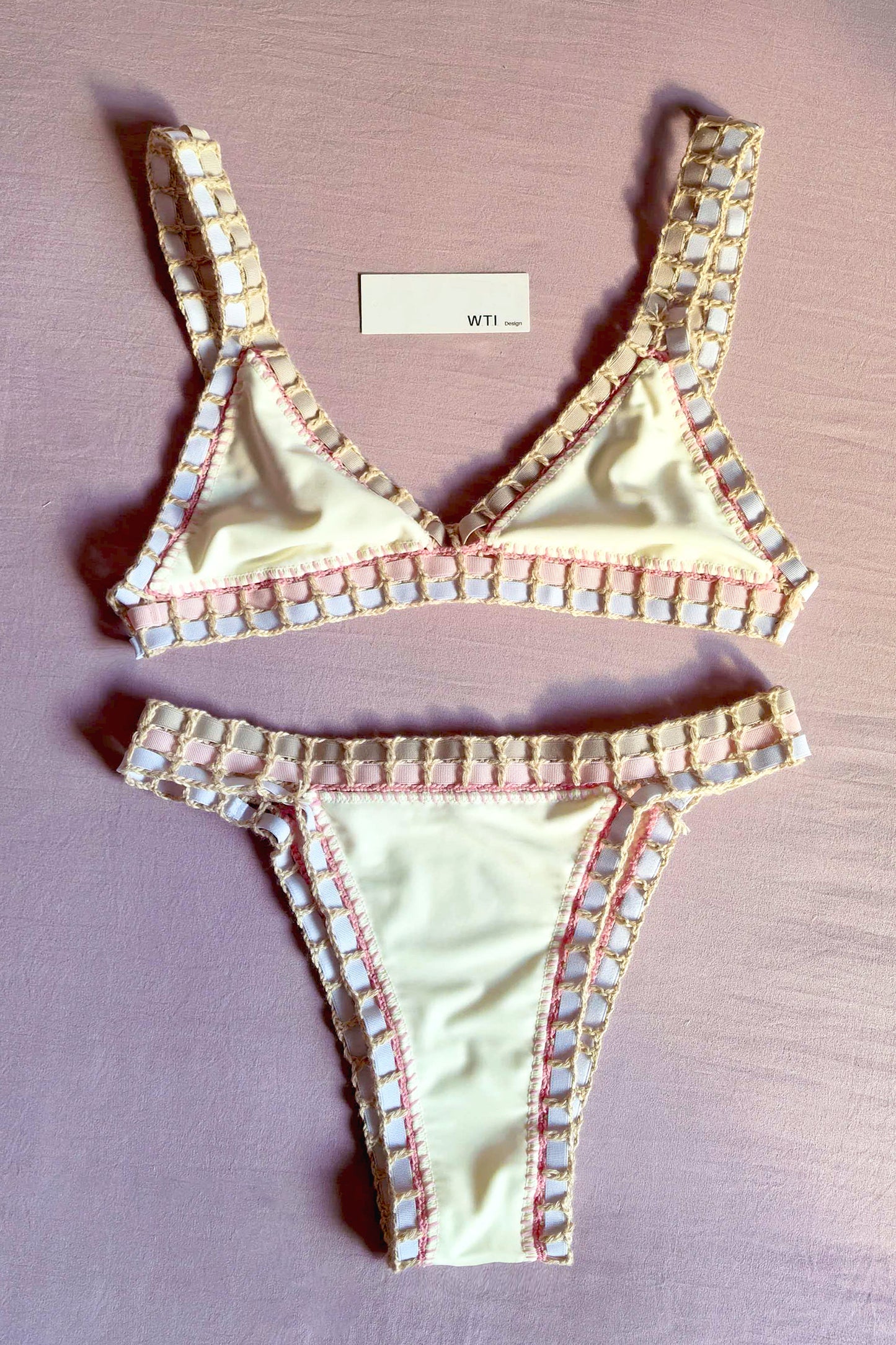 Reversible Neo Crochet Bikini Set