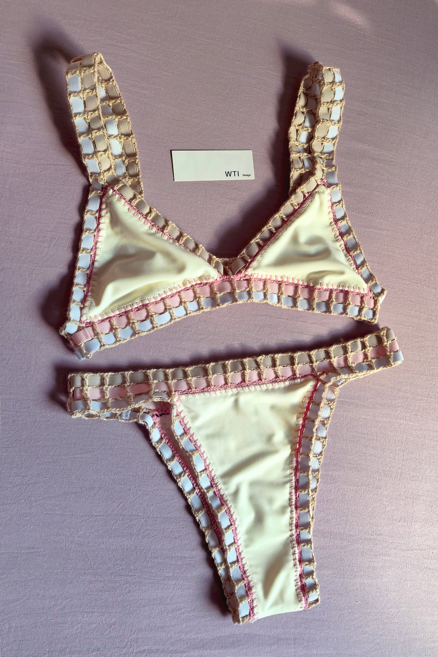 Reversible Neo Crochet Bikini Set