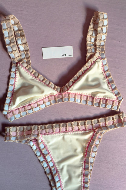 Reversible Neo Crochet Bikini Set