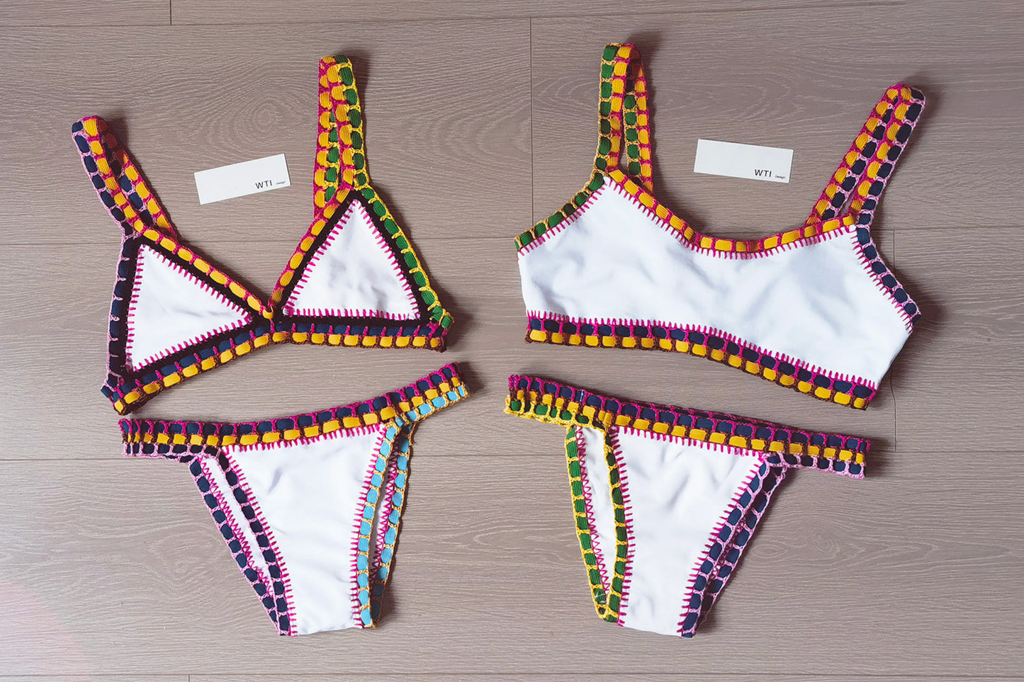 Reversible Neo Crochet Bikini Set