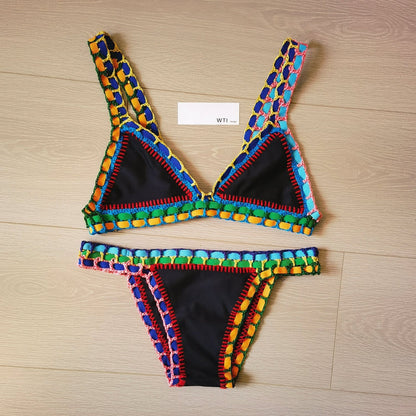 Reversible Neo Crochet Bikini Set