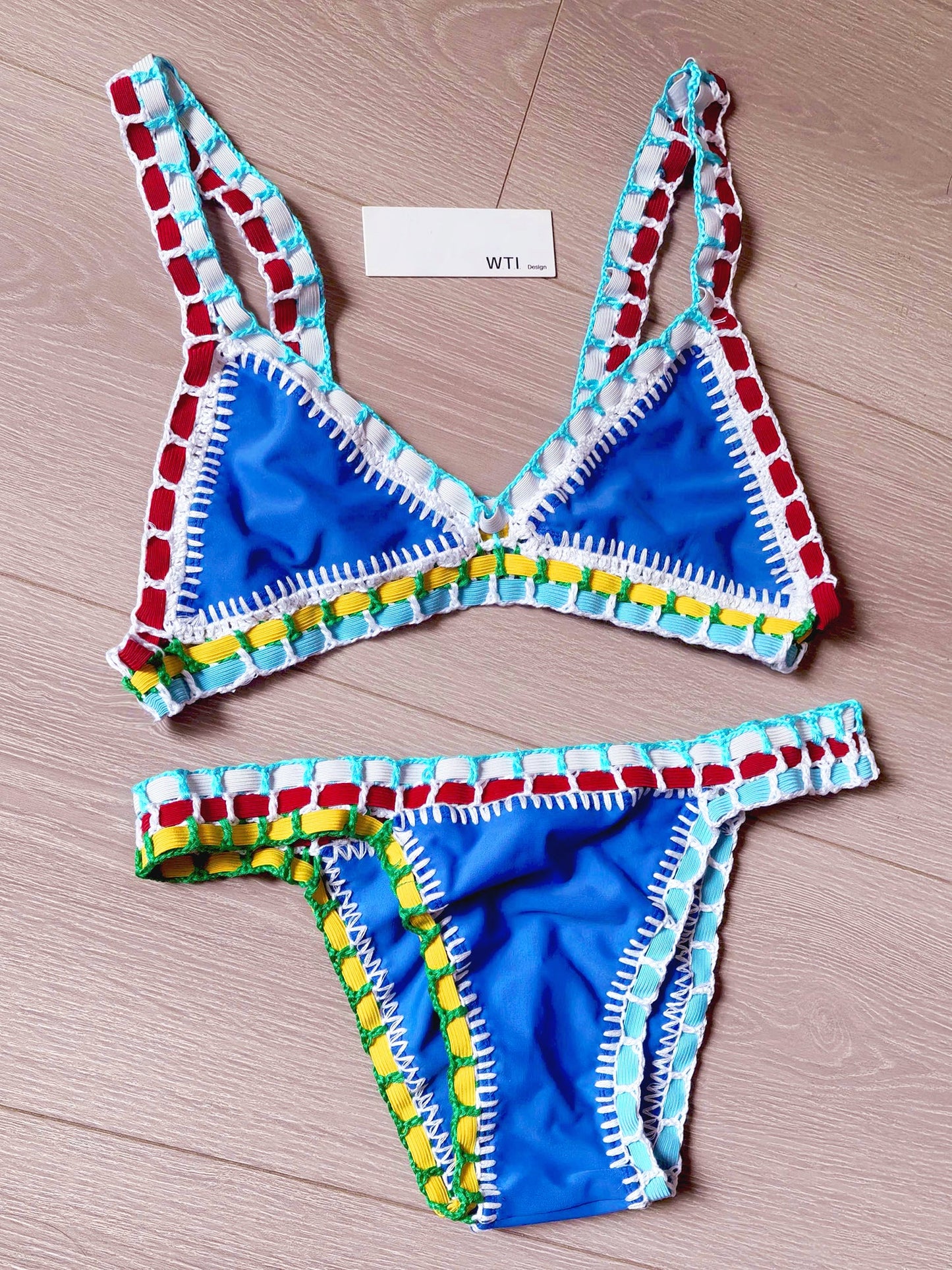 Reversible Neo Crochet Bikini Set