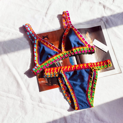 Reversible Neo Crochet Bikini Set