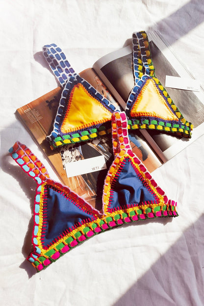 Reversible Neo Crochet Bikini Set
