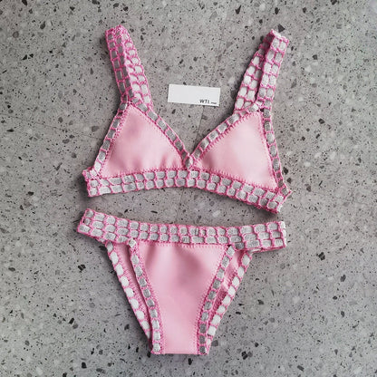 Reversible Neo Crochet Bikini Set