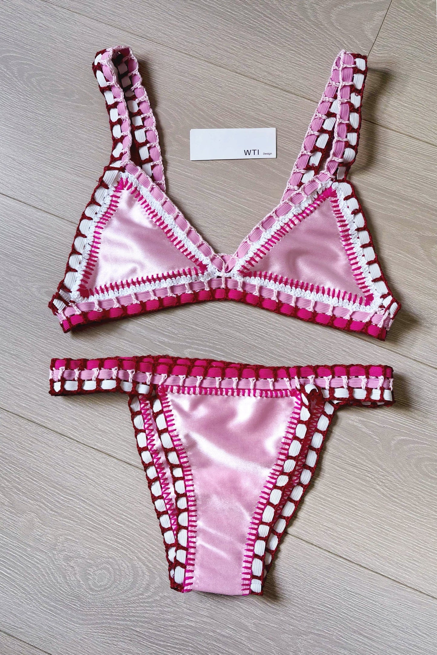 Reversible Neo Crochet Bikini Set