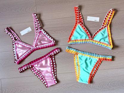 Reversible Neo Crochet Bikini Set