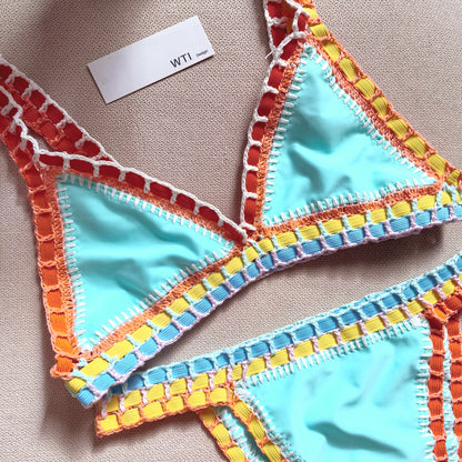 Reversible Neo Crochet Bikini Set