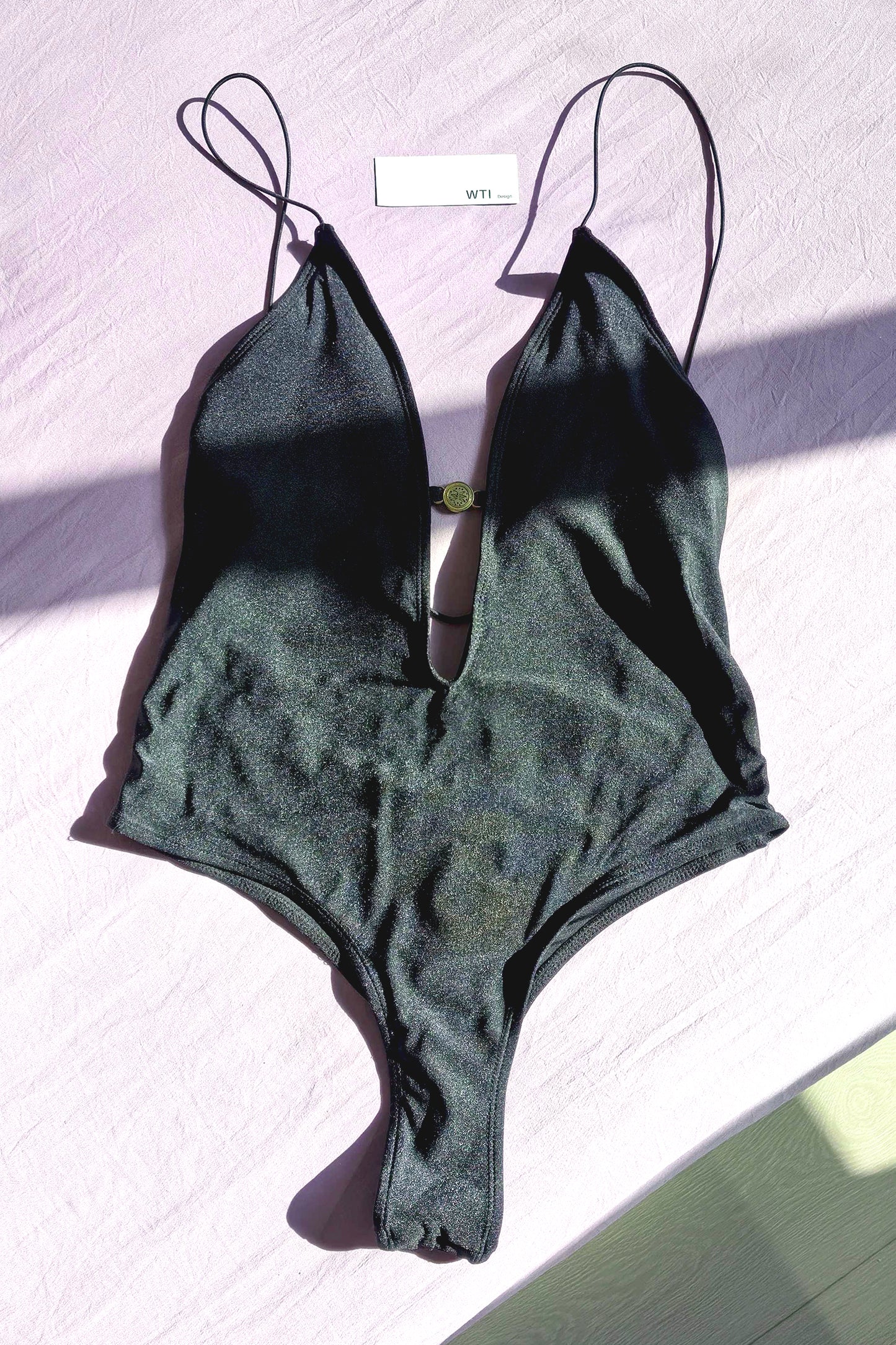 Tiny Straps One Piece Swimsuit