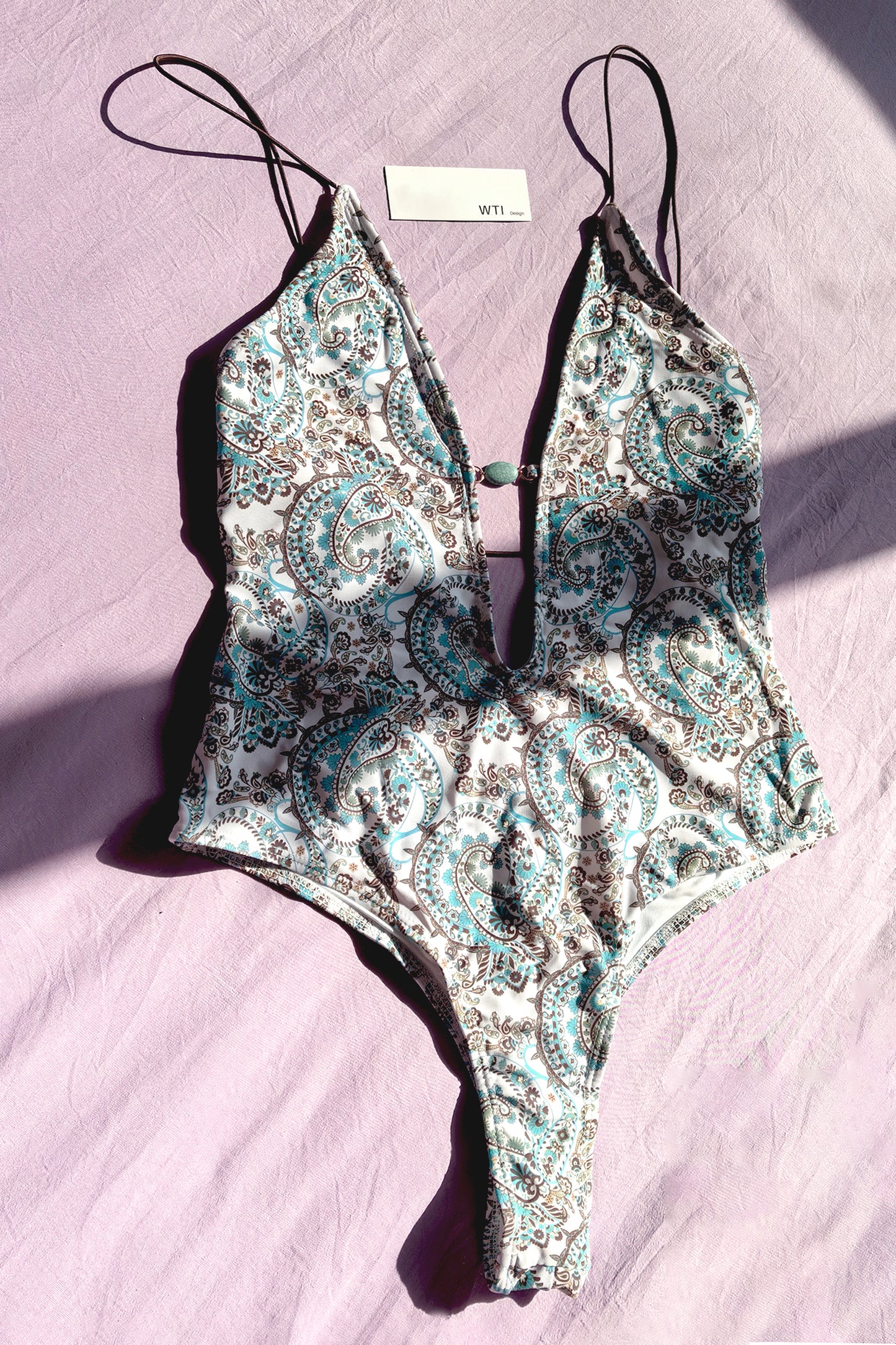 Tiny Straps One Piece Swimsuit