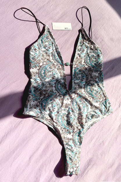 Tiny Straps One Piece Swimsuit