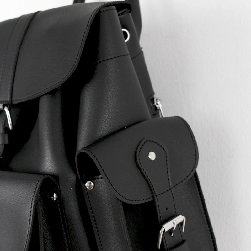 Cute Faux Leather Backpack College School Bags