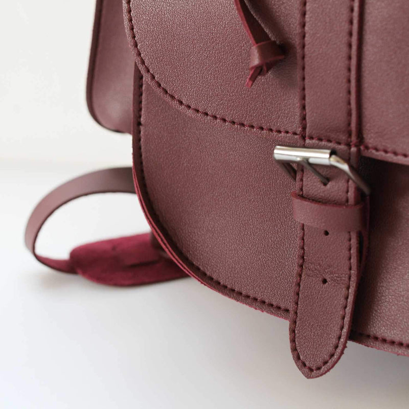 Cute Faux Leather Backpack College School Bags