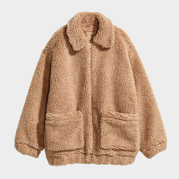 Oversize Faux Fur Fuzzy Jacket