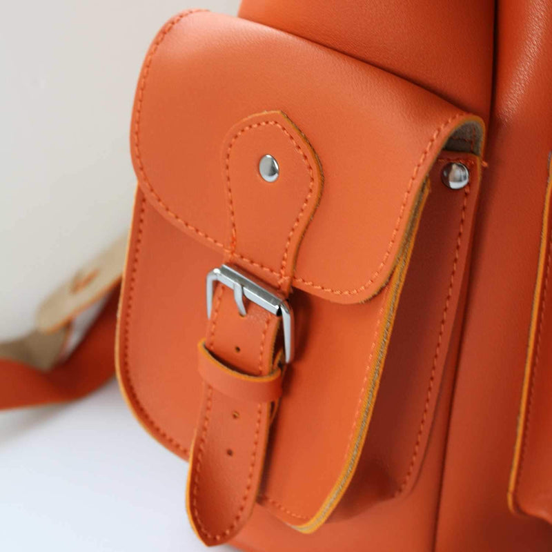 Cute Faux Leather Backpack College School Bags