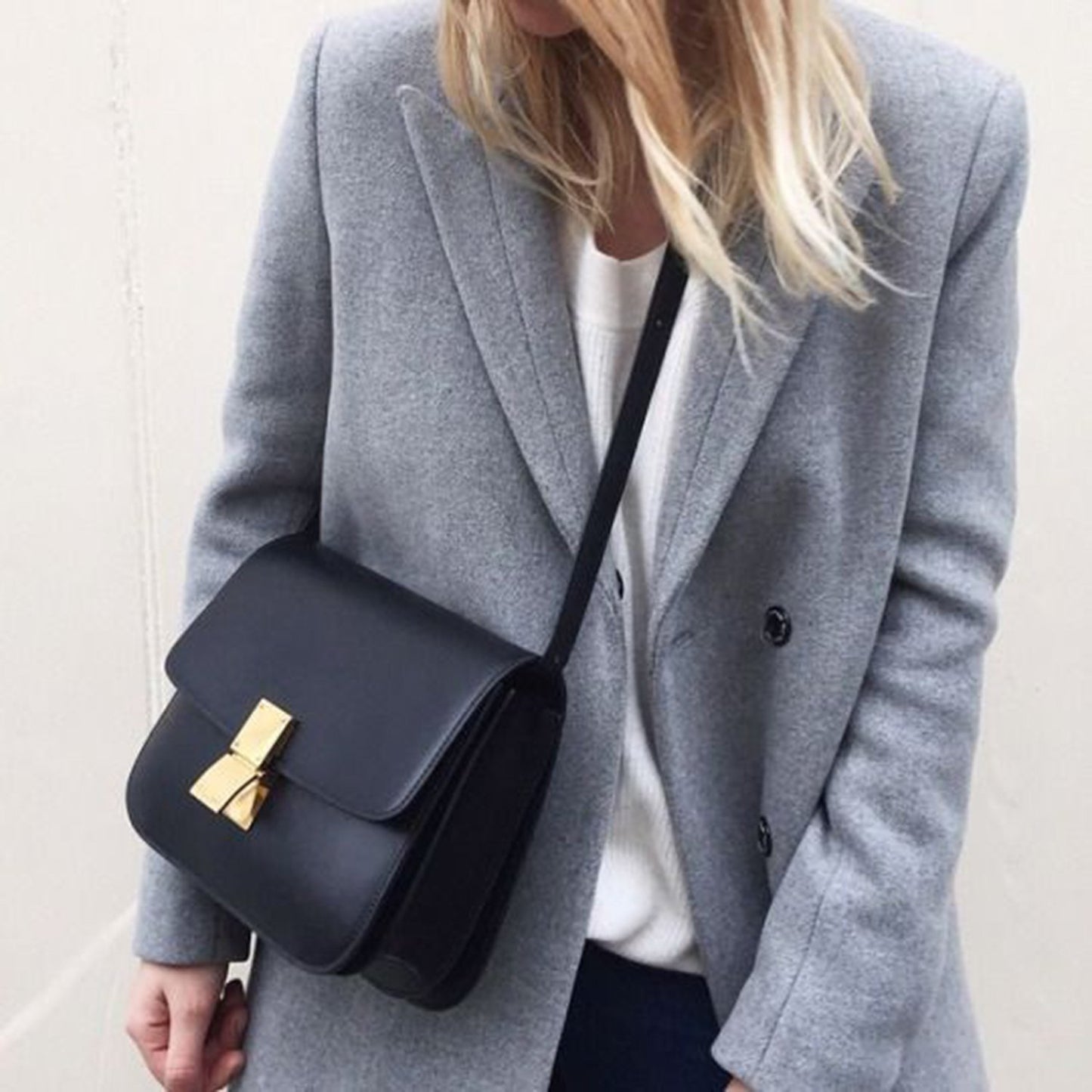 Cute Leather Box bag