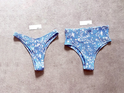 Floral Scrunched Underwire Bikini