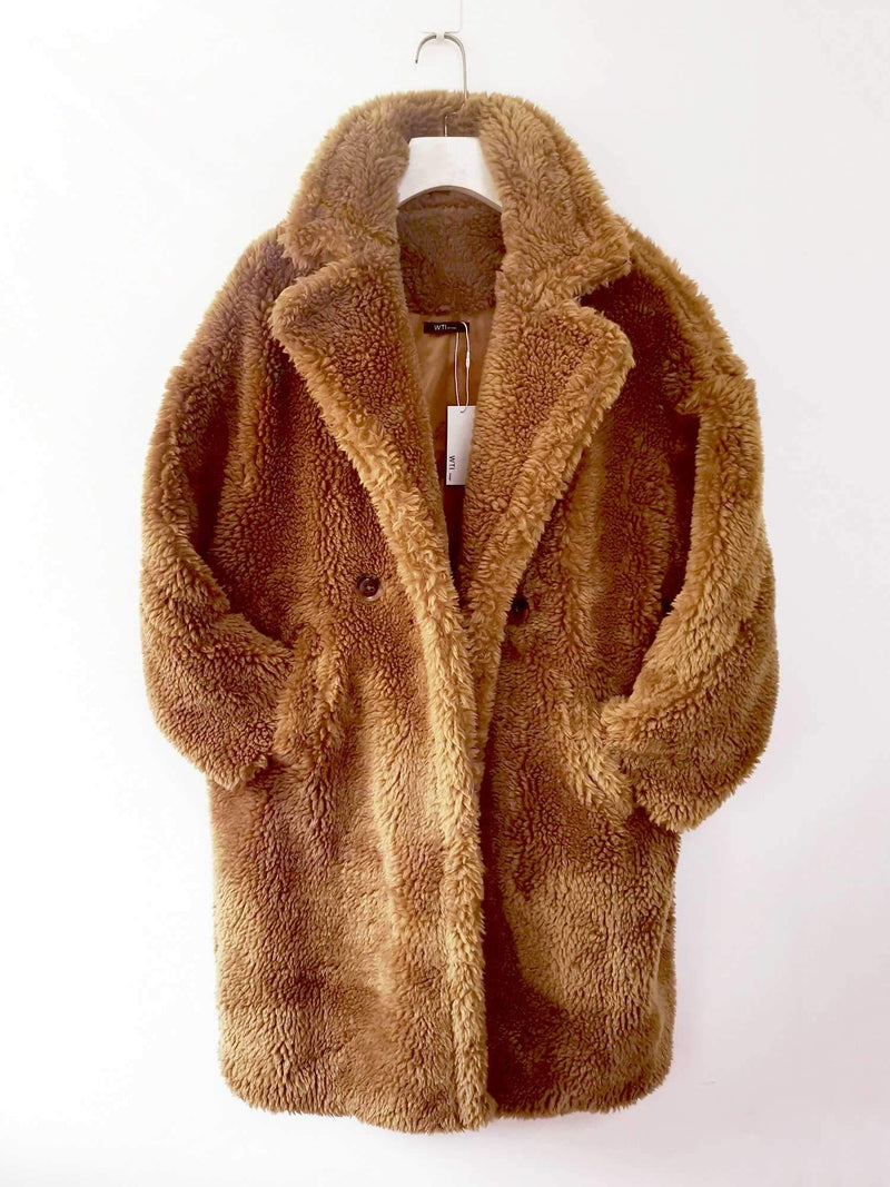 Faux Fur Teddy Coat - worthtryit.com