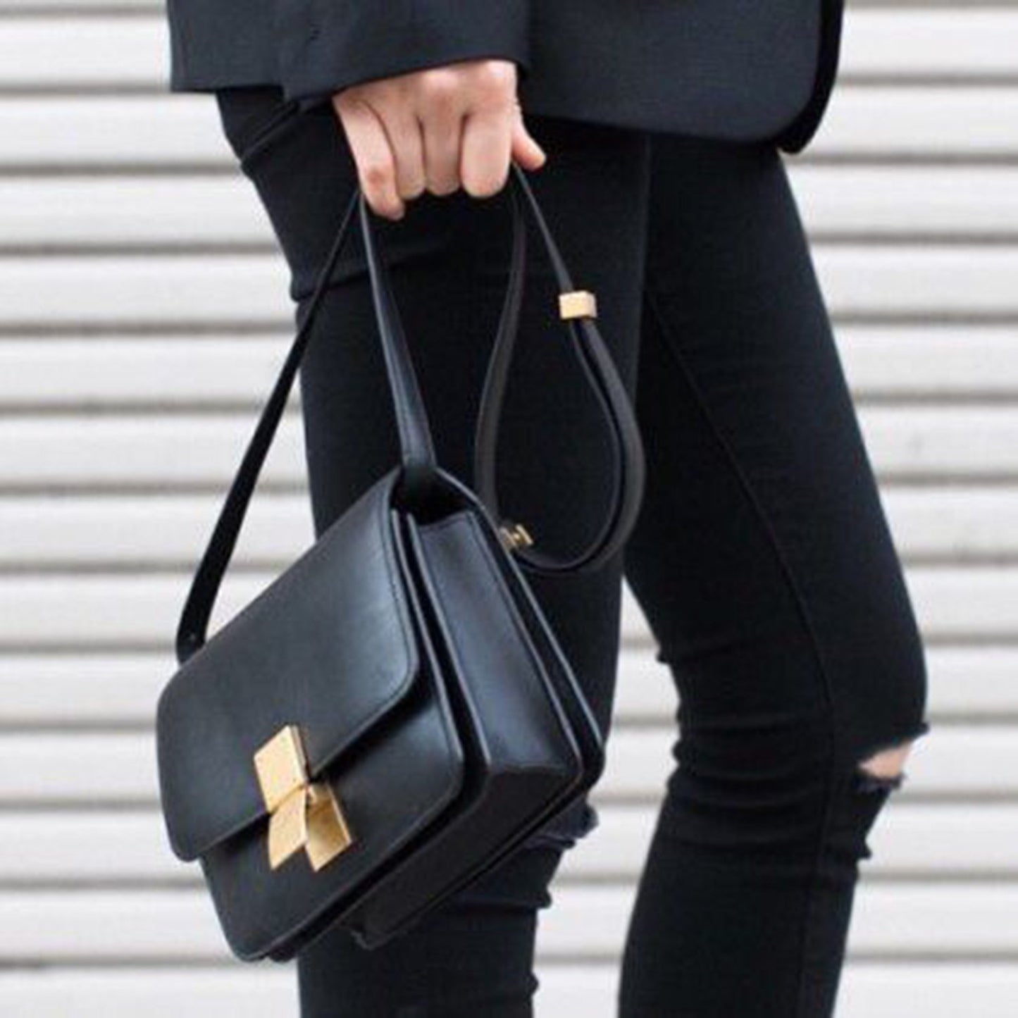Cute Leather Box bag