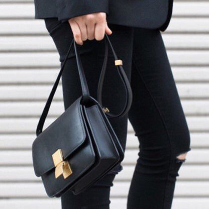 Cute Leather Box bag