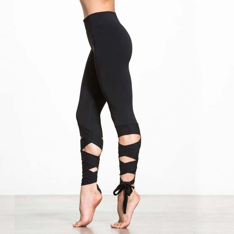 Tie up hotsell yoga leggings