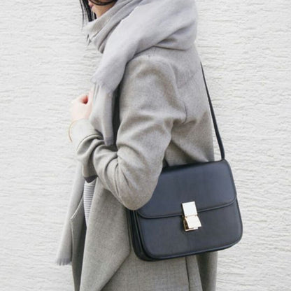 Cute Leather Box bag